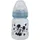 Stor WEITHALS-BABYFLASCHE 150 ML SILIKONSAUGER 3 POSITIONEN MICKEY MOUSE FULL OF SMILES