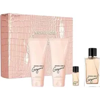 Michael Kors Gorgeous! Eau de Parfum 100 ml + Body Lotion 100 ml + Duschgel 100 ml + Eau de Parfum 5 ml Geschenkset