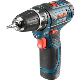 Bosch GSR 12V-15 Professional inkl. 1 x 2 Ah + 1 x 4 Ah + 39-tlg. Zubehör 0615990G6L