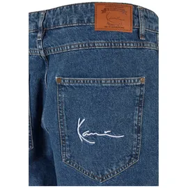 Karl Kani Small Signature Five Pocket Denim Baggy in blau Größe 38