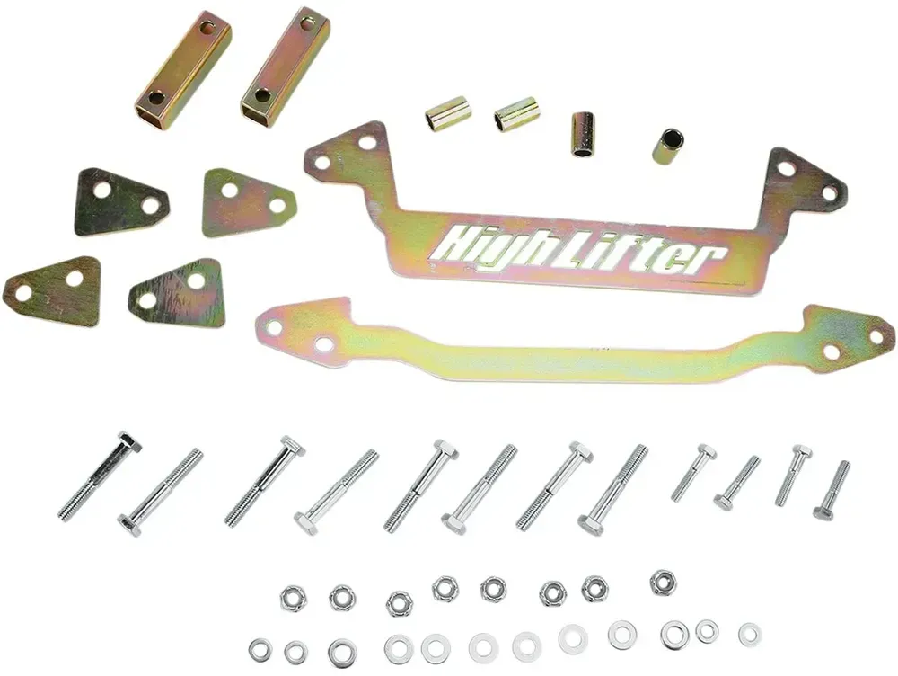 Highlifter Kawasaki Kvf 650 I 4x4 Brute Force 06-13/kvf 750 I 4x4 Brute Force 08-25 73-13347 Hinten Stoßdämpfer Erhöhungskit - Zinc Plated - One Size