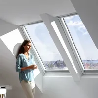 VELUX Lichtlösung RAUM GPL PK10 SA0Z211 weiß lackiert 2 mal GPL inklusive Aufkeilrahmen EAW THERMO Alu