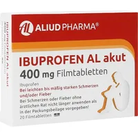 Aliud Ibuprofen AL akut 400 mg Filmtabletten 20 St.