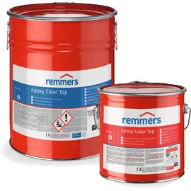 Remmers Epoxy Color Top | Pigmentierte Rollbeschichtung / Kopfversiegelung - lichtgrau (ca. RAL 7035) - 10kg