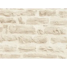 A.S. Création Best of Wood`n Stone Vliestapete 0,53 x 10,05 m 355803 Beige/Creme