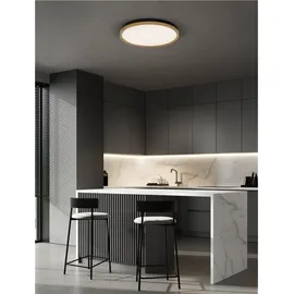 Nova Luce Cantria 1 gold, schwarz Ø 40 cm