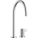 Dornbracht TARA ULTRA Zweilochbatterie Einzelrosetten Ausladung 241mm, 32815875-00, Farbe: Chrom