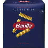 Barilla Pasta Klassische Fusilli n.98 aus hochwertigem Hartweizen immer al dente, 1 kg