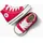 Converse Chuck Taylor All Star Classic Kinder Rot 25