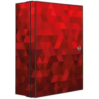 Banjado XXL Medizinschrank Abschliessbar 35x46x15cm Arzneischrank Anthrazit Aus Metall