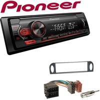 Pioneer 1-DIN Autoradio USB AUX Android Einbauset für Citroen