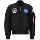 Alpha Industries Ma-1 Vf Nasa Jacke Black 5XL