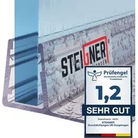 STEIGNER 70cm, Gerade PVC Ersatzdichtung für Dusche,
