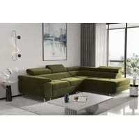 Kaiser möbel Ecksofa mit schlaffunktion und bettkasten, Eckcouch ATOM