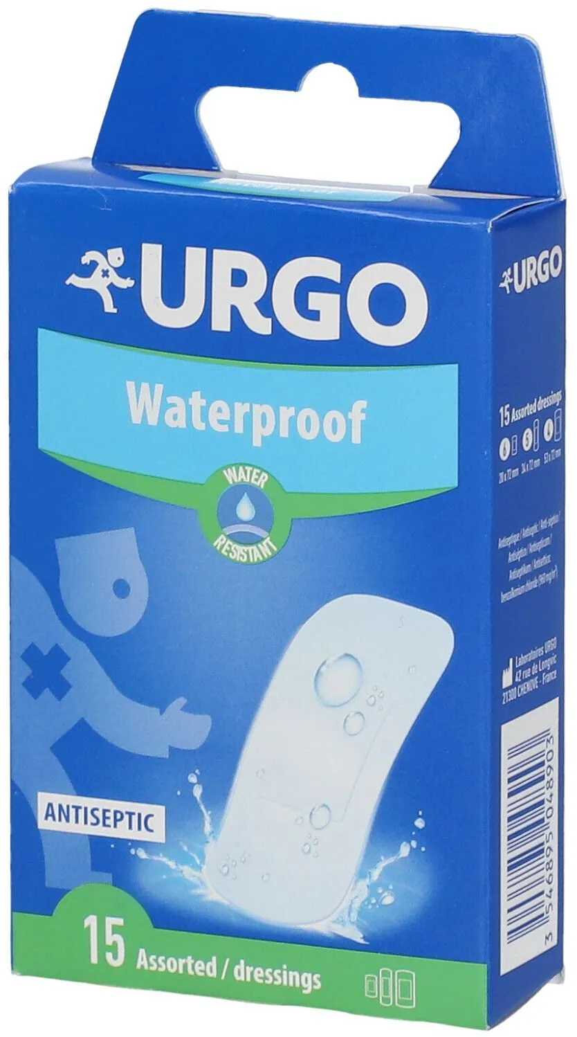 Urgo Waterproof Pflaster sortiert