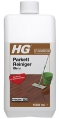 HG Parkett Reiniger Glanz 1000ml für lakiertem Parkett, Parkettböden  Nr. 467100105