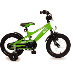 Kinderfahrrad BACHTENKIRCH „Kinderfahrrad – „Little-Dax TIMMY“, grün/schwarz“ Fahrräder Gr. 22 cm, 14 Zoll (35,56 cm), grün Kinder Kinderfahrräder
