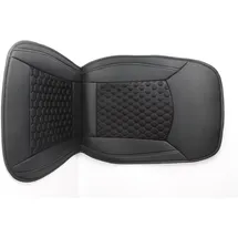 HP Autozubehör 19163 Sitzauflage Premium Sitzauflage Kunstleder Schwarz Fahrersitz, Beifahrersitz