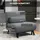 Homcom Schlafsessel mit Bettfunktion Klappbar 75 x 70 x 75 cm
