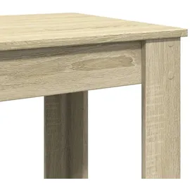 vidaXL Bartisch Sonoma-Eiche 51x50x103,5 cm Holzwerkstoff