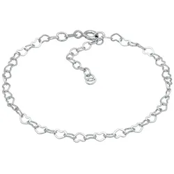 Elli Herz Liebe Verbunden 925 Silber Armbänder & Armreife   Damen 