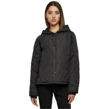 URBAN CLASSICS Oversized Diamond Quilted Jacke Black L