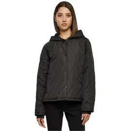 URBAN CLASSICS Oversized Diamond Quilted Jacke Black L