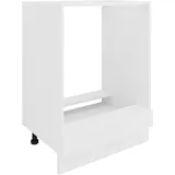 VCM Ofenschrank Esilo weiß, 60x82x46 cm