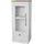 OTTO home Vitrine Ismund 49 x 39 x 121 cm Transparent/Weiß