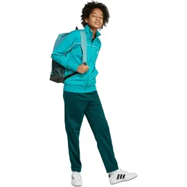 adidas Tricot Colourpop Trainingsanzug Kinder JX0206 - pure teal/white 140