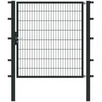 GAH Alberts Alberts® Flexo Einzeltor Typ 6/5/6 Anthrazit metallic-1600 mm-1500 mm