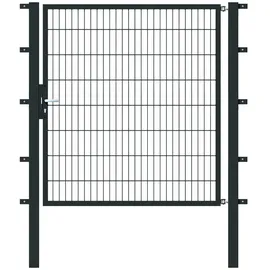 GAH Alberts Alberts® Flexo Einzeltor Typ 6/5/6 Anthrazit metallic-1600 mm-1500 mm