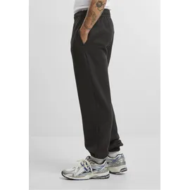 URBAN CLASSICS Basic Essential Relaxed Fit Jogginghose Schwarz L