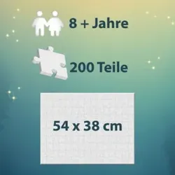KOSMOS Puzzle Schule der magischen Tiere Film 684457 200Teile Romance