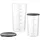 ESGE Becherset Glas 7150 schwarz, transparent