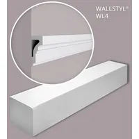 NMC Wandleisten NMC WL4-box Weiß 8 St. 160 cm
