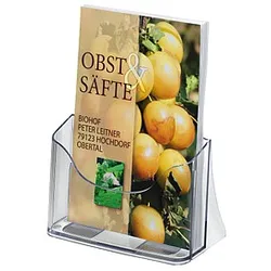 SIGEL Tischprospekthalter transparent DIN A5