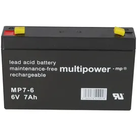 Akkuman.de Akkutechnik vom Fachmann Blei Akku 6V 7000 mAh 1 St.