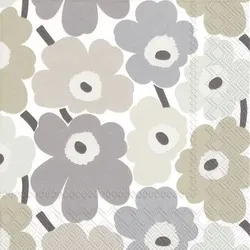Serviette Mini Unikot 20tlg. Papier Beige