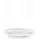 LEDS-C4 CIRC 1-flg. Ø800 Aluminium/weiß