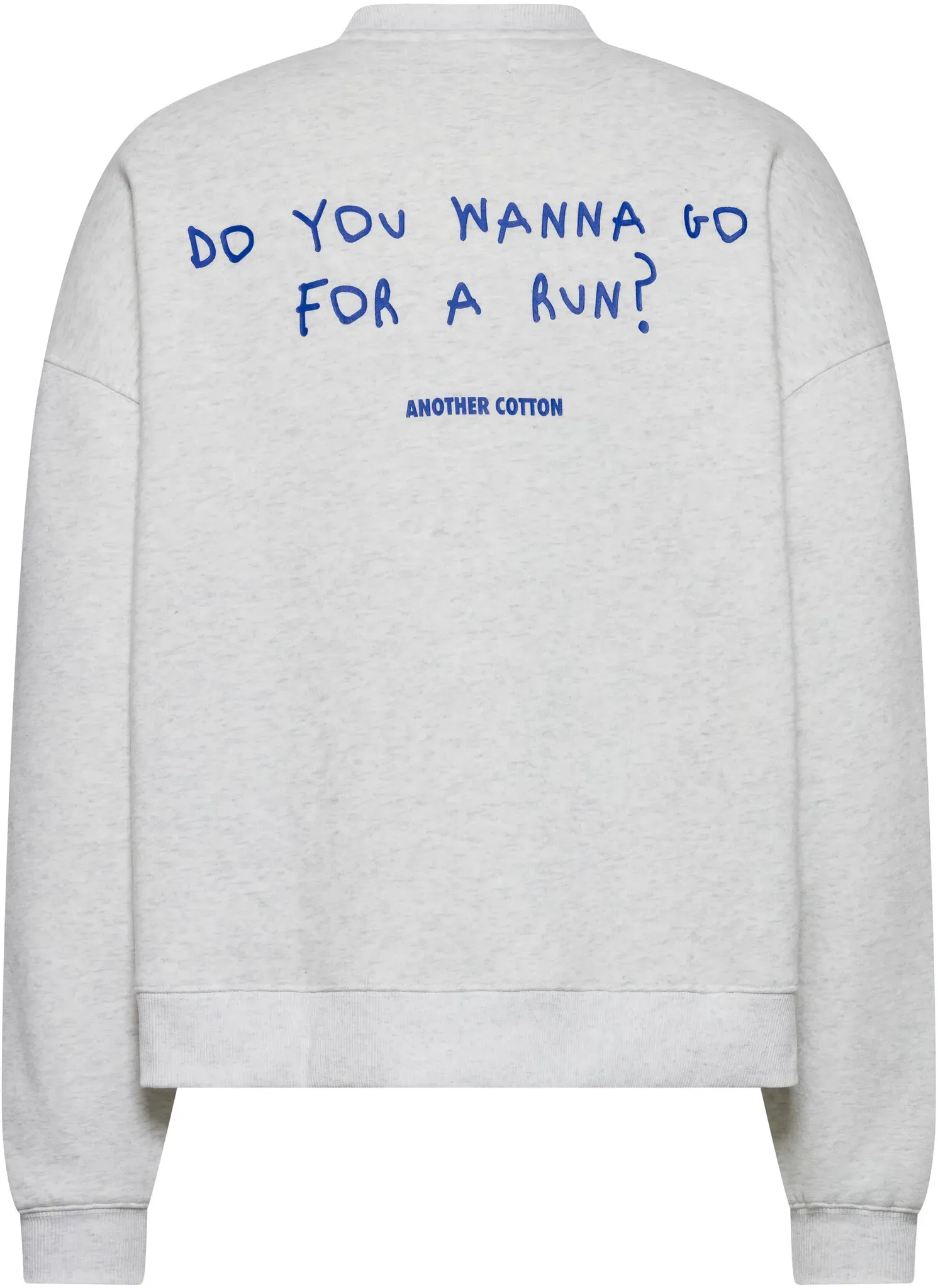 Another Cotton Lab Wanna Go Washed Sweatshirt in grey, Größe XL - grau