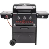 Char-Broil Gas & Holzkohle Hybridgrill Gas2Coal Special Edition 3 mit 3 Brennern