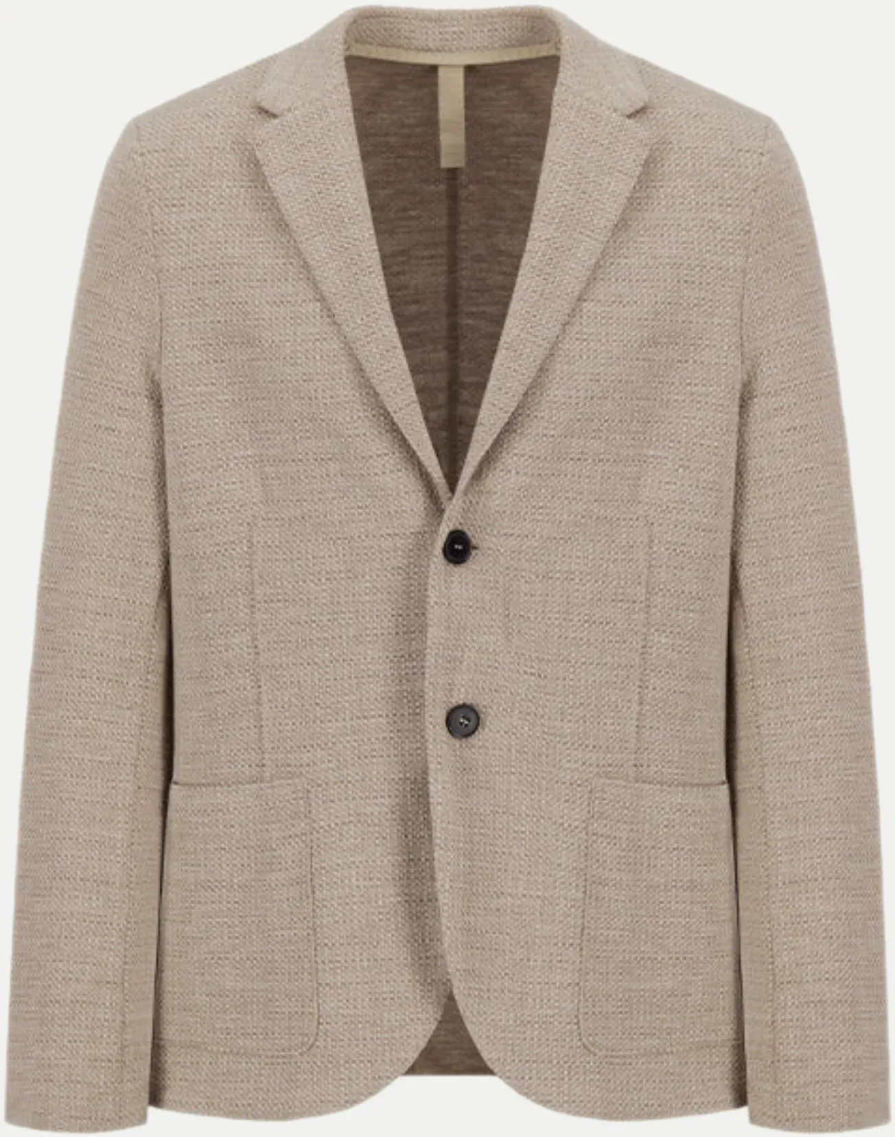 Woll-Blazer mit Seidenanteil Beige 50