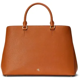Ralph Lauren Hanna Large Umhängetasche Leder Brown/Khaki
