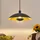 LINDBY Narisara 1-flg. Ø40 rund schwarz/gold
