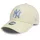 New Era 9forty Damen Cap - New York Yankees Hellbeige - Einheitsgröße
