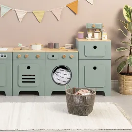 Musterkind MUSTERKIND® Kinder-Waschmaschine Mix & Match, salbei/natur grün