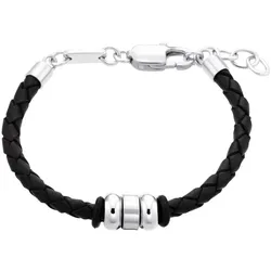 s.Oliver Junior Armband »2035804« s.Oliver Junior edelstahlfarben-schwarz