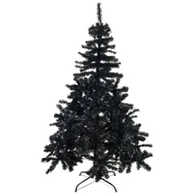 Mojawo Weihnachtsbaum inkl Ständer Schwarz