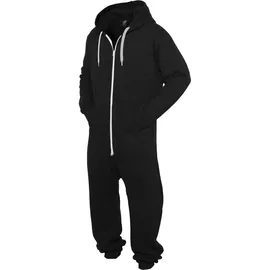 URBAN CLASSICS Sweat Jumpsuit - schwarz,